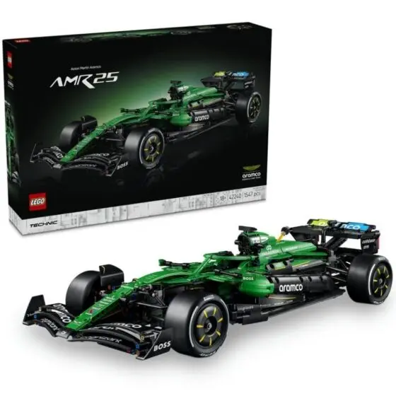LEGO Technic 42240 Aston Martin Aramco AMR25 F1-bil
