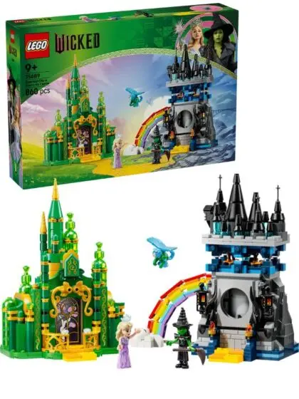 LEGO Wicked 75689 Emerald City og Kiamo Ko-slottet