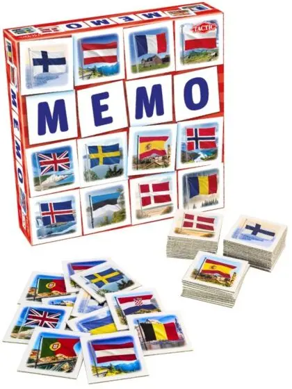 Memo med flagg
