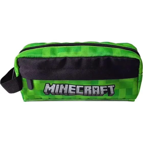 Minecraft pennal med glidelås