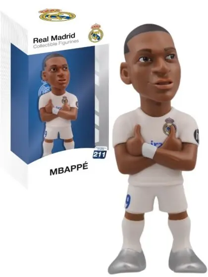 Minix Fotball Samlefigur Mbappé - Real Madrid