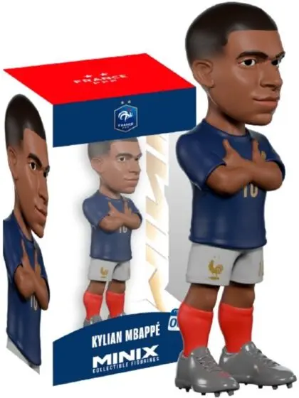 Minix Kylian Mbappé Fotball Samlefigur – Frankrike