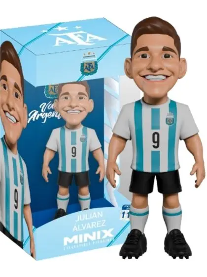 Minix Julián Álvarez Fotball Samlefigur – Argentina