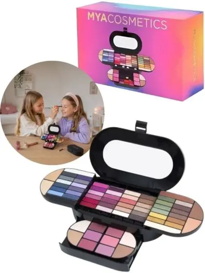 MYA Cosmetics sminkepalett med 88 farger