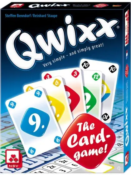 Qwixx kortspill - engelsk utgave