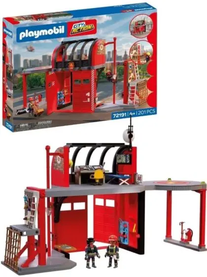 Playmobil City Action stor brannstasjon 72191