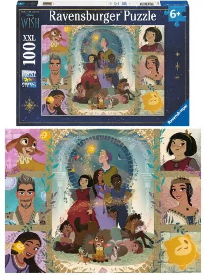 Ravensburger XXL Disney Wish puslespill - med 100 store brikker