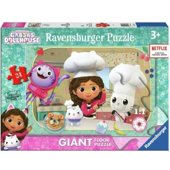 Ravensburger Gabbys Dukkehus gulvpuslespill 24 brikker - Gabby baker