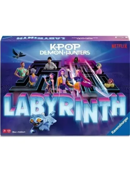 Ravensburger K-Pop Demon Hunters Labyrinth – morsomt strategispill