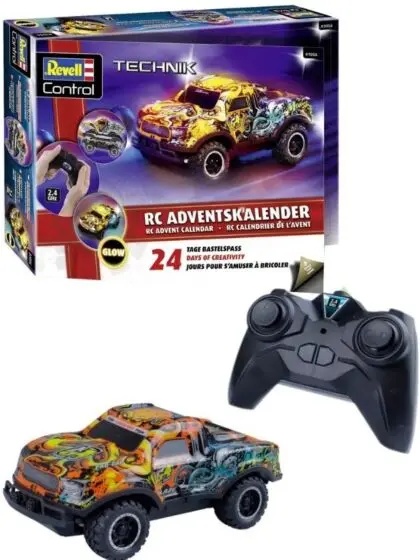 Revell Technik RC julekalender – bygg RC-bil på 24 dager