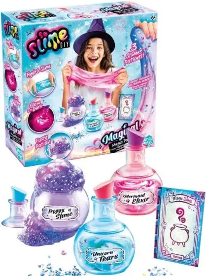 So Slime DIY – Magisk trylledrikk slimsett med glow-effekt