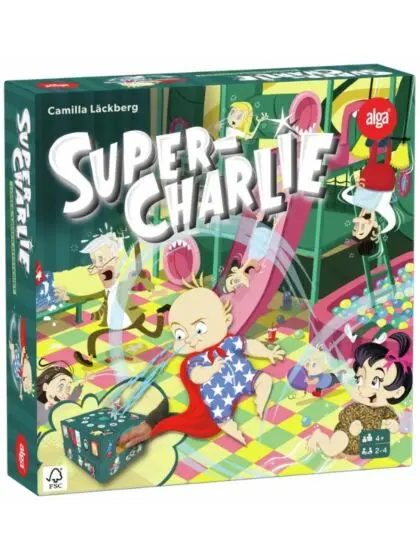 Super-Charlie brettspill med mysterium - norsk