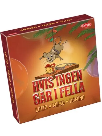 Tactic Hvis ingen går i fella - 3-i-1 lotto/memo/domino spill