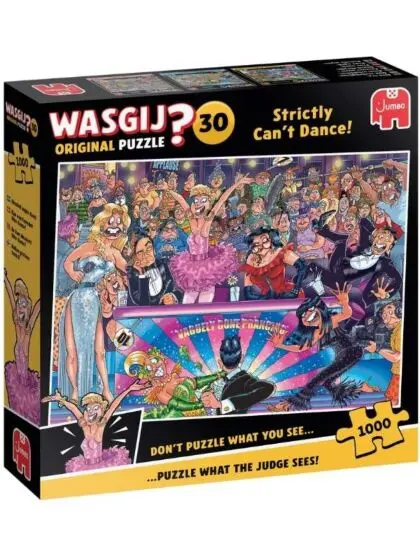 Wasgij Original 30 - puslespill 1000 brikker - Strictly Can’t Dance!