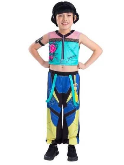 K-Pop Demon Hunters Zoey kostyme - 11-12 år - 154 cm