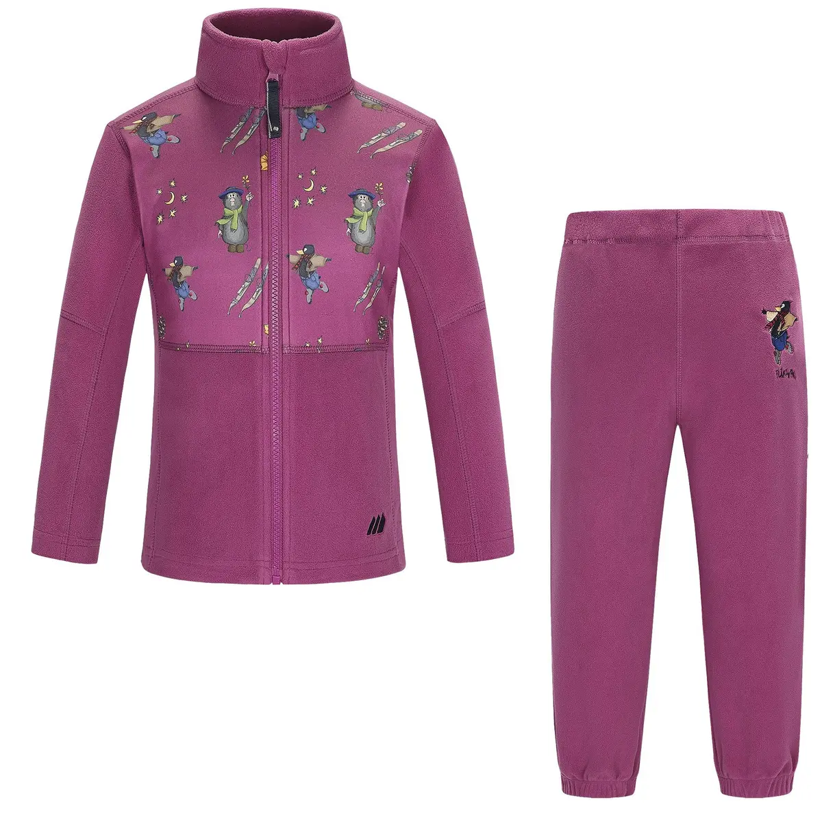 K Alvdal, microfleece sett barn