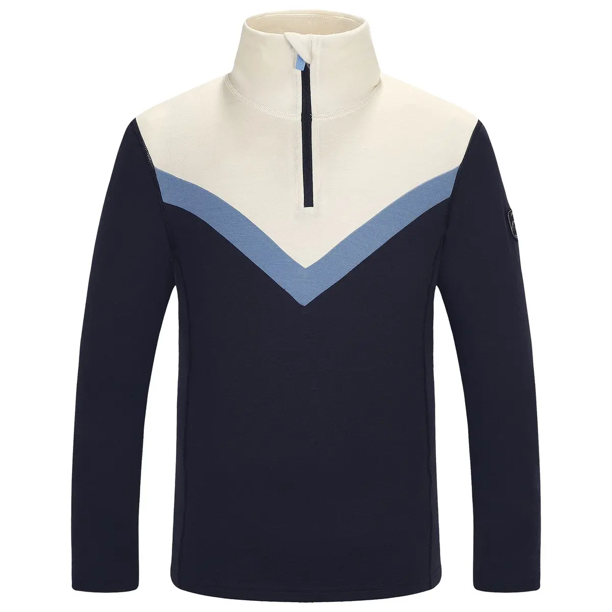 J Gausta, half-zip ulltrøye
