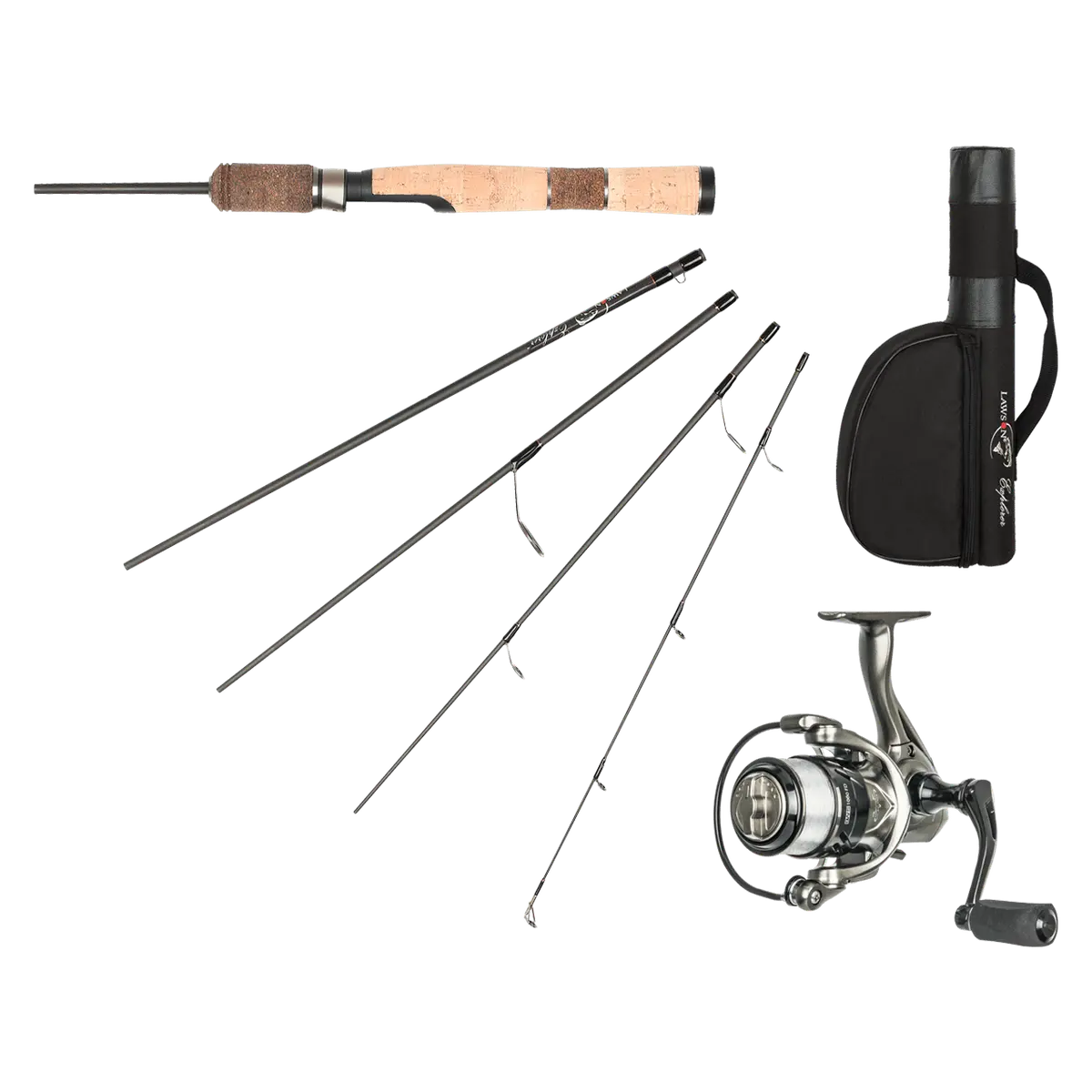 Lawson Explorer Motorsykkelsett Haspel 5,6" 3-15g 5-delt