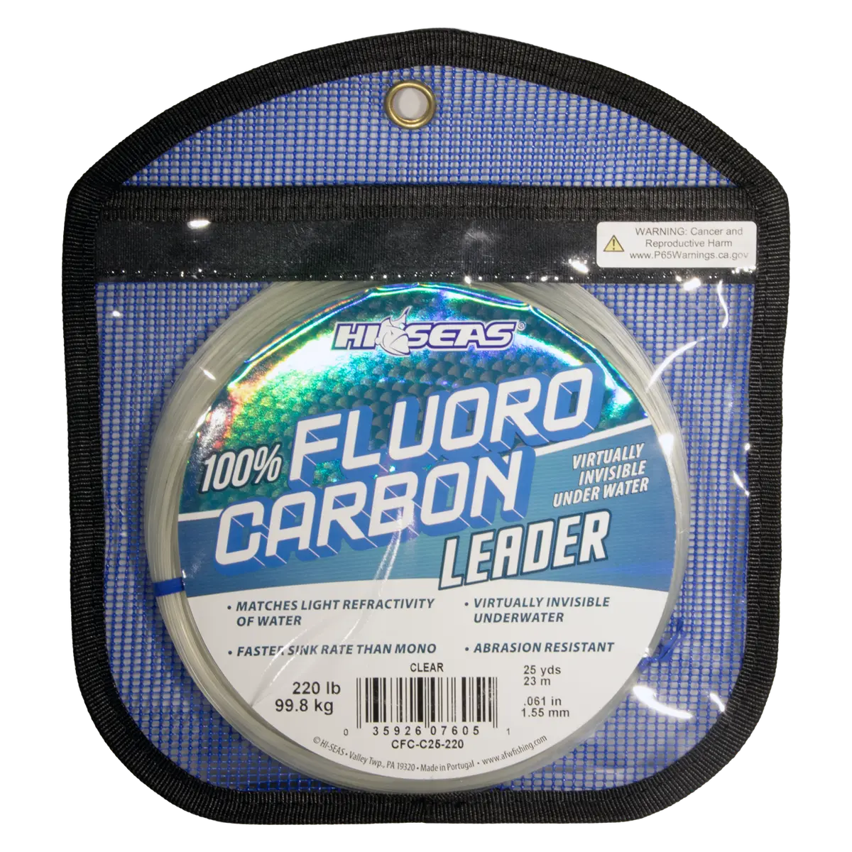 Hi-Seas 100% Fluorocabon Leader 23m