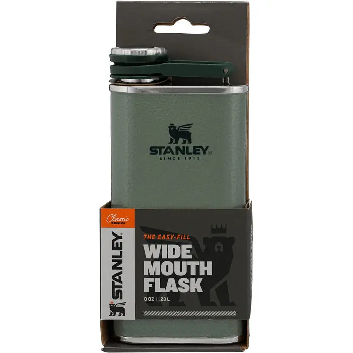 Lommelerke Classic Flask Hammertone Green 0,23 L