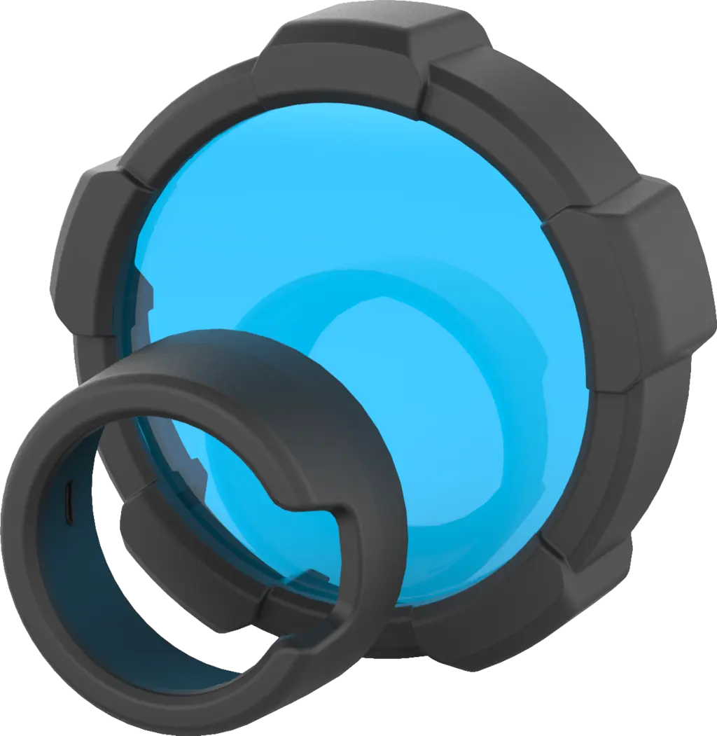 Fargefilter blå 85.5mm i18R, MT18 Blue ES