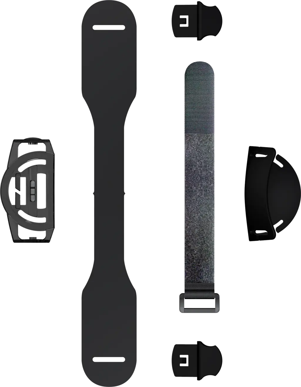 Tilbehør hjelmfestekit iH11R Black Zip-lock