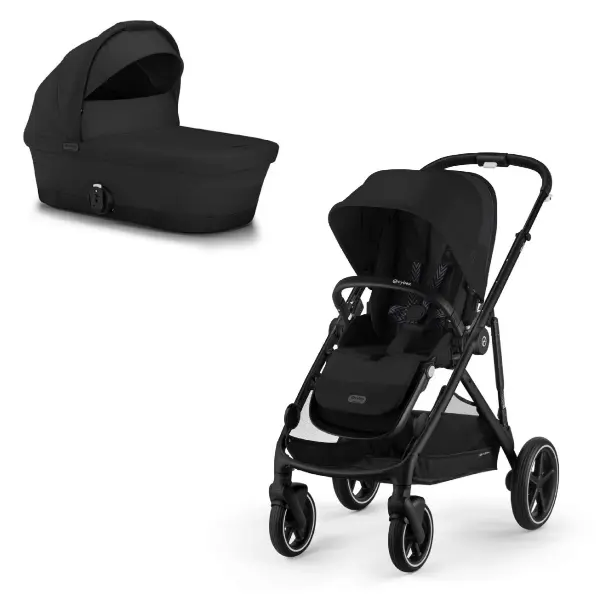 Cybex, Gazelle S inkl. Gazelle S Cot – Moon Black/Black