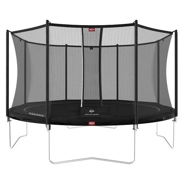 Berg, Trampoline, Favorit Regular 380cm - Black + Safety Net