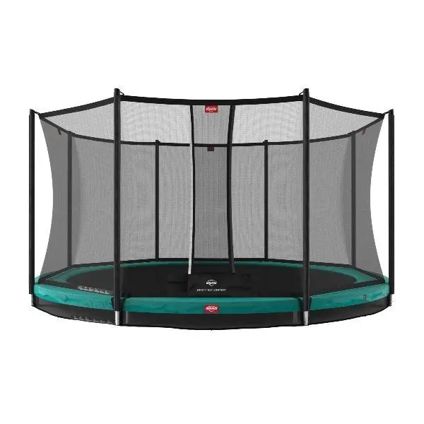 Berg, Trampoline, Favorit InGround 430cm, Green + Safety Net