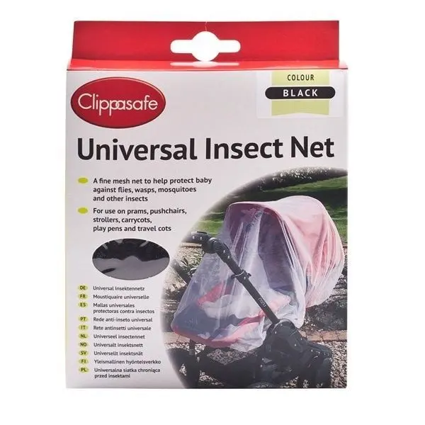 Clippasafe, Universalt Insektsnett - Black - denlillebarnebutikken.no