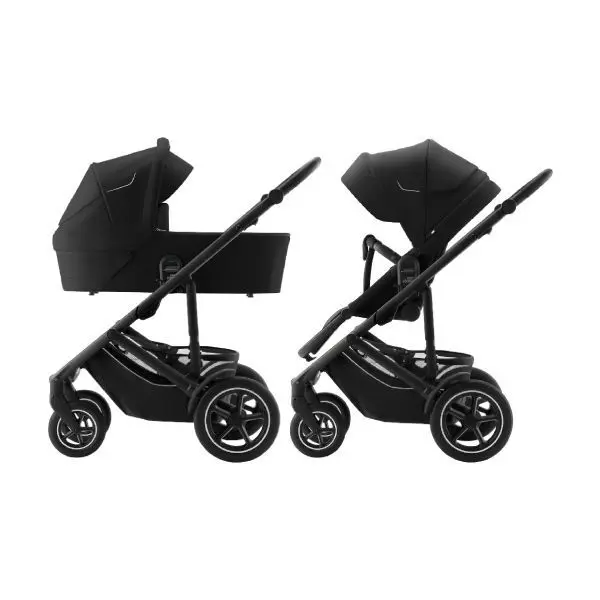 Britax, Barnevogn, Smile 5Z, Duo - Space Black - denlillebarnebutikken.no