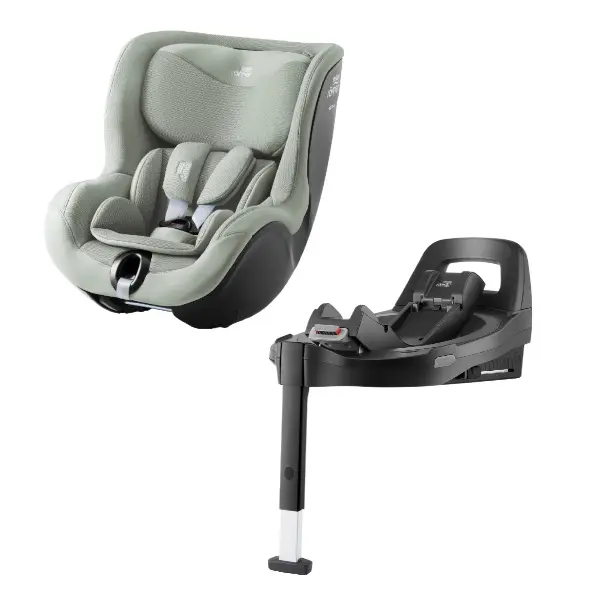 Britax, Bilstol, Dualfix 5Z i-Size, inkl. Base - Sage Green
