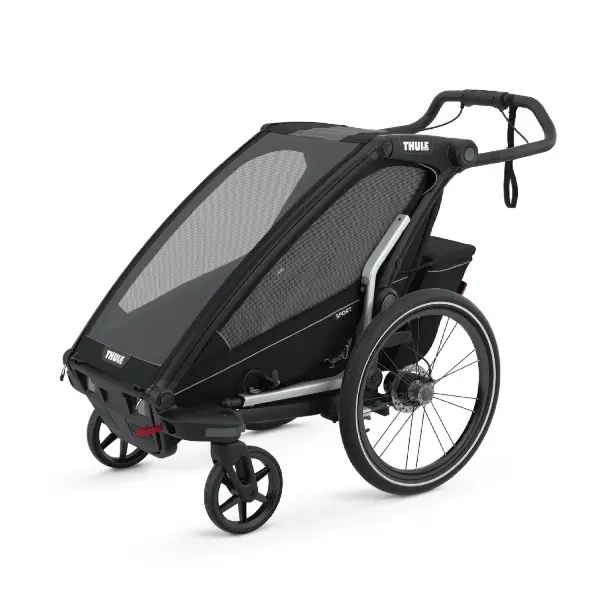 Thule, Multisportsvogn, Chariot Sport, Single - Midnight Black/Black