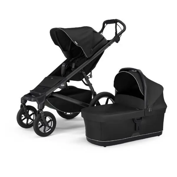 Thule, Barnevogn, Urban Glide 4-Wheel, Duo - Black