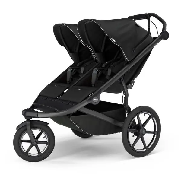 Thule, Søskenvogn, Urban Glide 3, Dobbel - Black