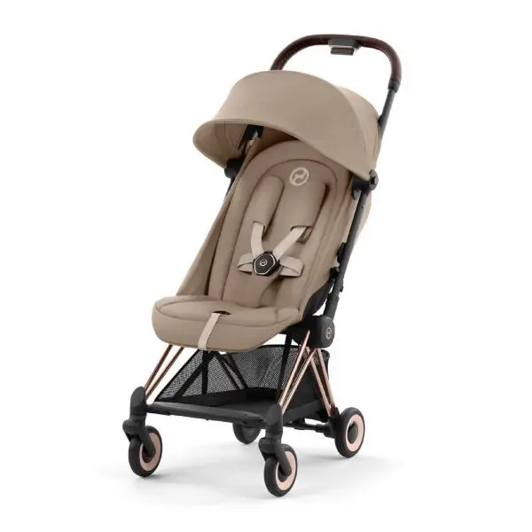 Cybex, Coya, Reisetrille - Cozy Beige/Rosegold