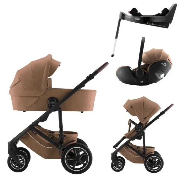 Britax, Smile 5Z inkl. Baby-Safe Pro og Base - Warm Caramel