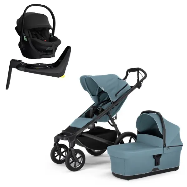 Thule, Urban Glide 4-Wheel inkl. Maple & Alfi - Mid Blue