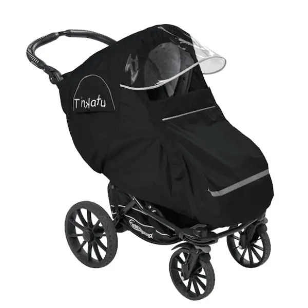 Tinkafu, Regntrekk m/Skjerm - Black