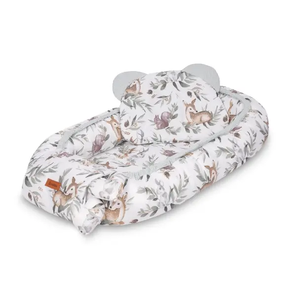 Sensillo, Vaffel Babynest - Deers Mint