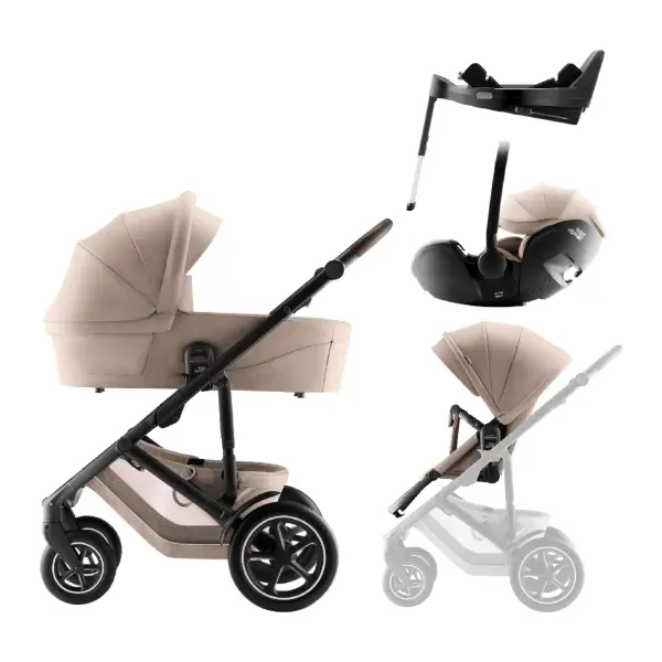 Britax, Smile 5Z inkl. Baby-Safe Pro og Base - Teak