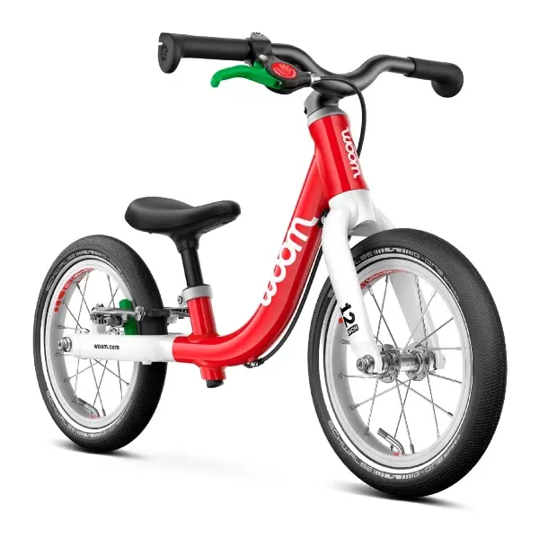 Woom, Barnesykkel, Go 1, 12" - Red