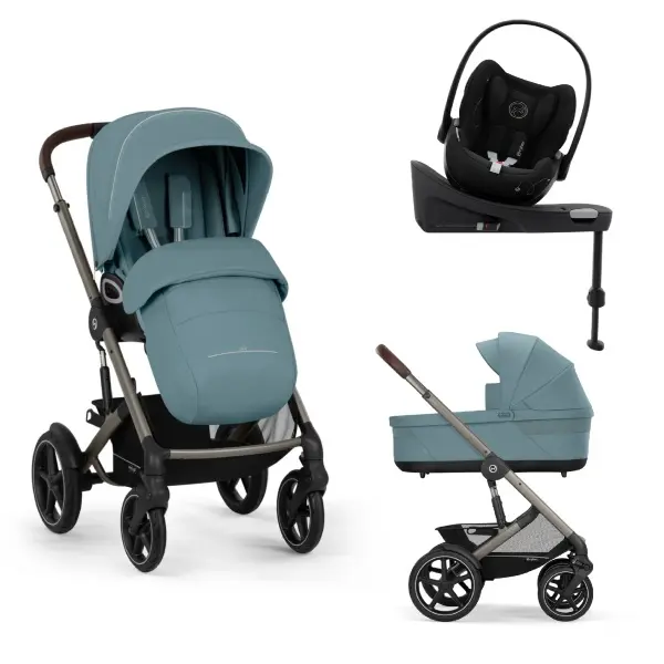 Cybex, Talos S Lux Duo inkl Cloud G & Base G - Stormy Blue