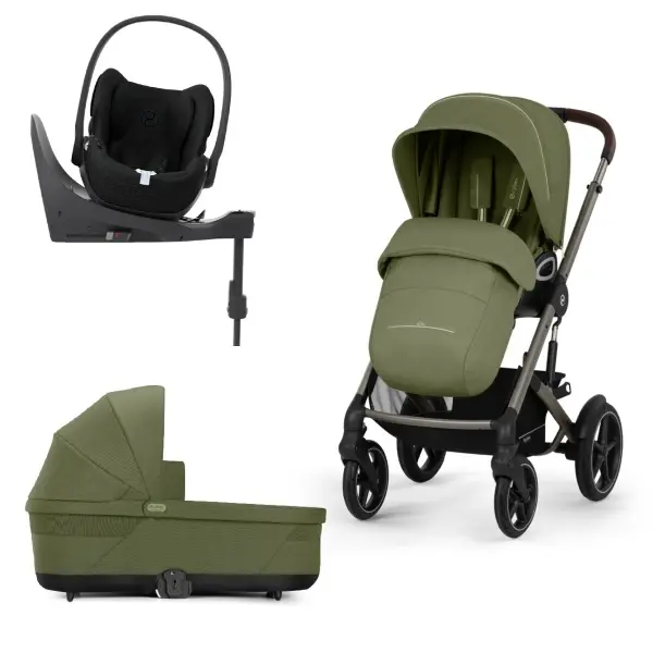 Cybex, Talos S Lux Duo inkl Cloud T & Base T - Moss Green