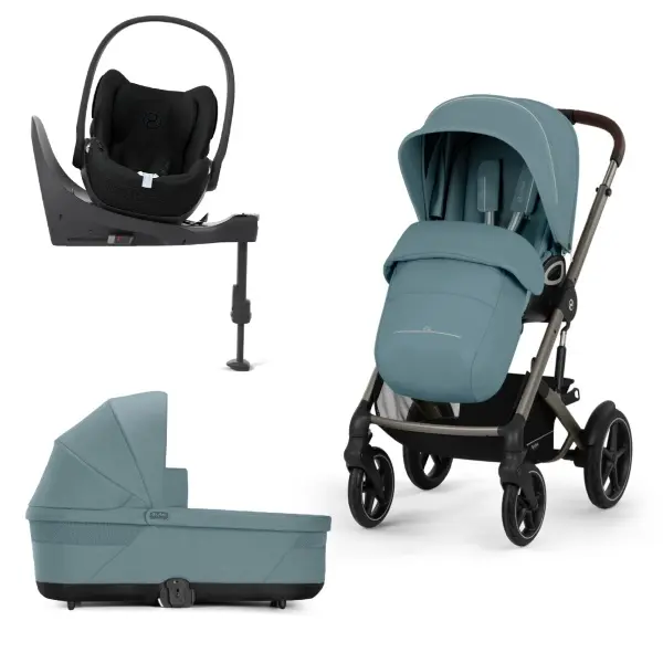 Cybex, Talos S Lux Duo inkl Cloud T & Base T - Stormy Blue