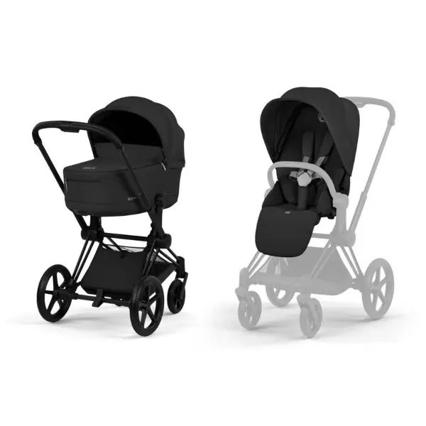Cybex, Piram, Duo 2026 - Sepia Black/Matt Black