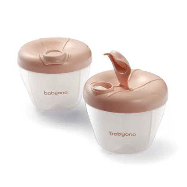Babyono, Melkepulverbeholder, 1 pk - Beige