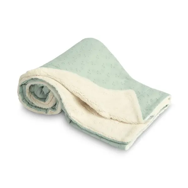 Sensillo, Broderiteppe, 80x100cm - Mint