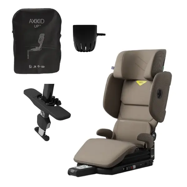 Axkid, Beltestol, Up m/Gratis Tilbehørspakke - Beige