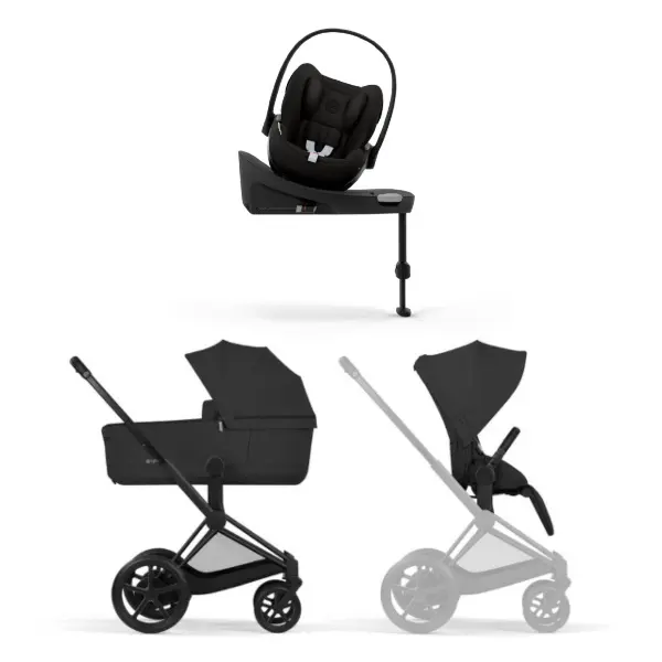 Cybex, e-Priam, Duo inkl. Cloud G3 & Base - Sepia Black/Blk